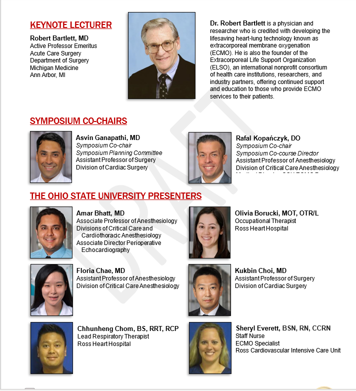 ECMO Symposium: Optimizing Patient Outcomes, Elevating Excellence in ...